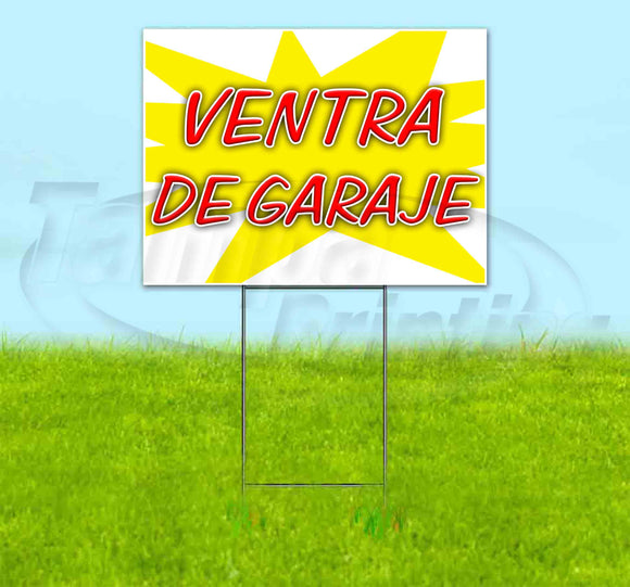 Venta De Garaje Yard Sign