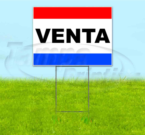 Venta Yard Sign