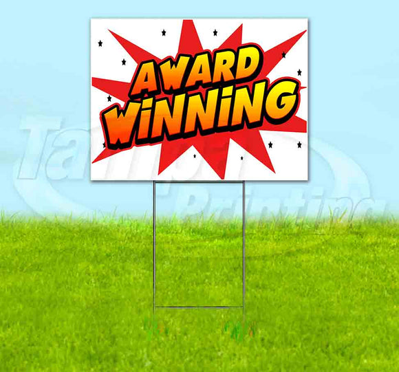 WBG Award Winning Yard Sign