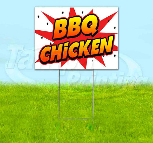 WBG BBQ Chicken Yard Sign