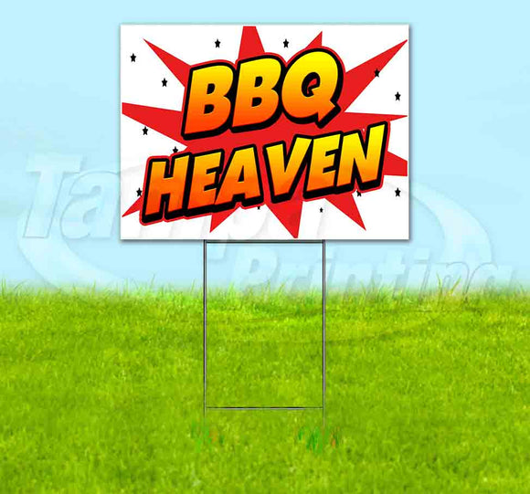 WBG BBQ Heaven Yard Sign
