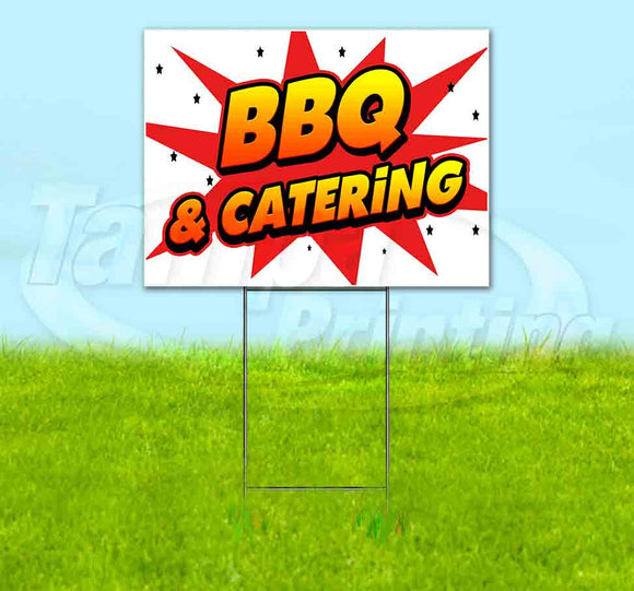 WBG BBQ and Catering Yard Sign