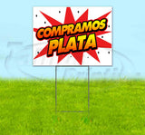 Compramos Plata Yard Sign
