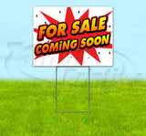 For Sale Coming Soon Yard Sign