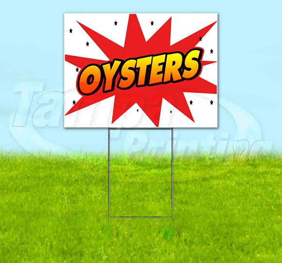 WBG Oysters Yard Sign