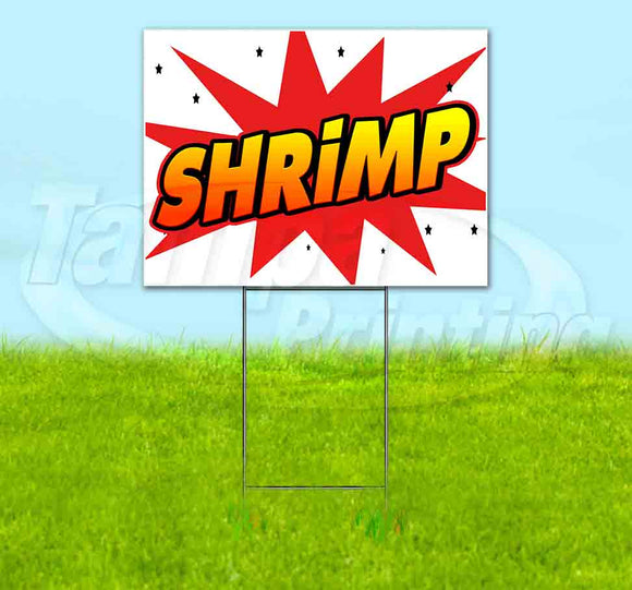 WBG Shrimp Yard Sign