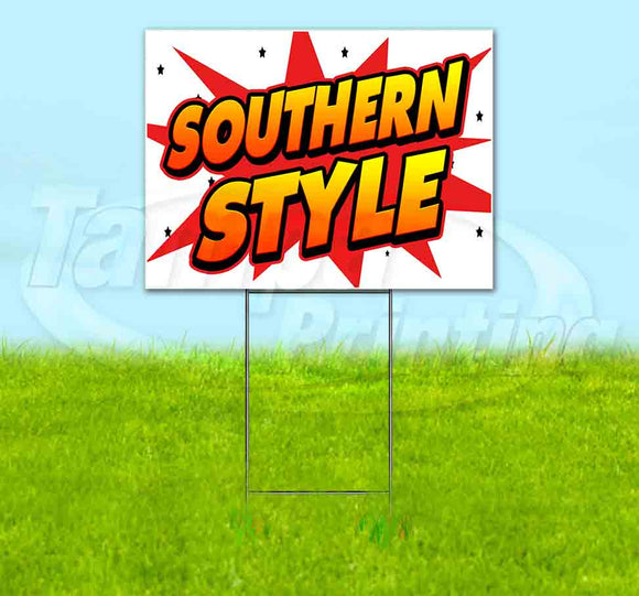 WBG Southern Style Yard Sign