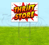 Thrift Store Yard Sign