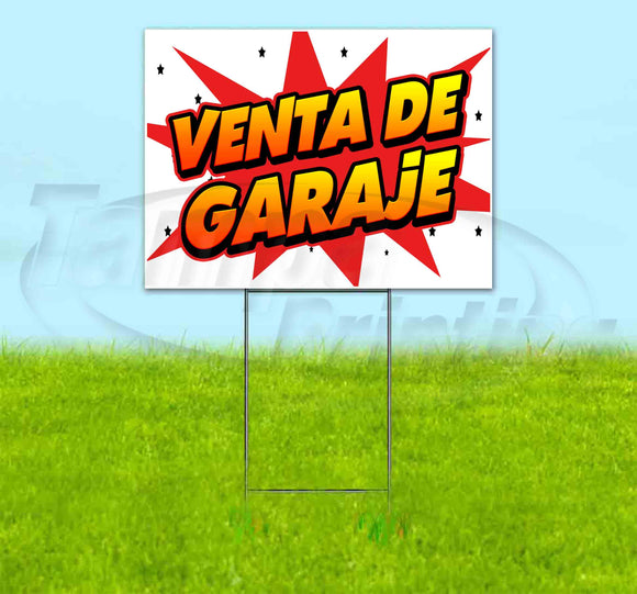 Venta De Garaje Yard Sign