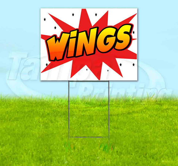 WBG Wings Yard Sign