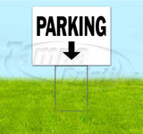 Parking Down Yard Sign