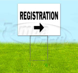 Registration Right Yard Sign