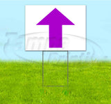 Arrow Up Yard Sign