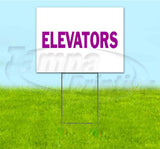 Elevators Yard Sign