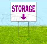 Storage Down Yard Sign