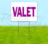 Valet Yard Sign