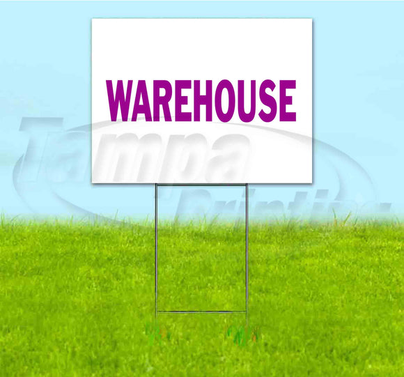 Warehouse Yard Sign