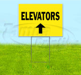Elevators Up Yard Sign