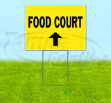Food Court Up Yard Sign
