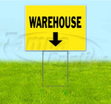 Warehouse Down Yard Sign