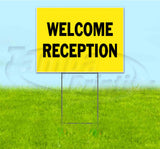 Welcome Reception Yard Sign
