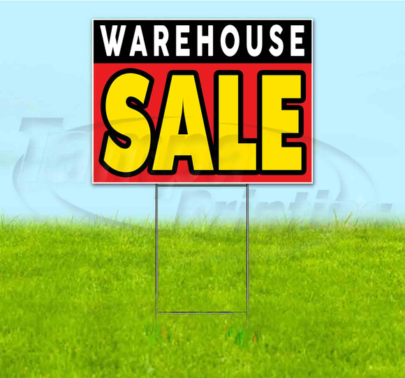 Warehouse Sale Yard Sign