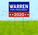 Warren For President 2020 Yard Sign