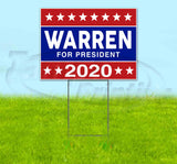 Warren For President 2020 Yard Sign