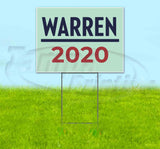 Warren 2020 Yard Sign