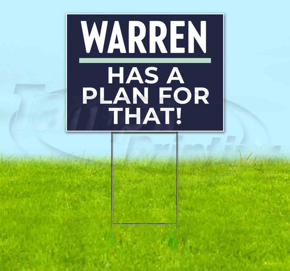 Warren HAPFT Yard Sign
