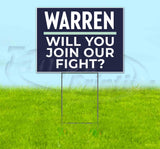 Warren WYJOF Yard Sign