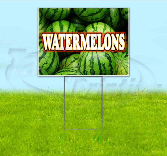 Watermelons Yard Sign