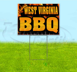 West Virginia BBQ Yard Sign
