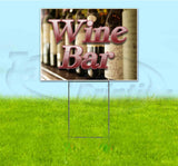 Wine Bar Yard Sign