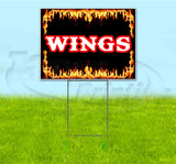 Wings Yard Sign