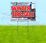 Winter Tire Sale Yard Sign
