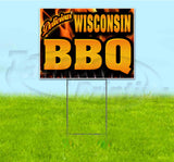 Wisconsin BBQ Yard Sign