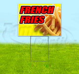 French Fries Yard Sign