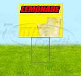 Lemonade Yellow Background Yard Sign