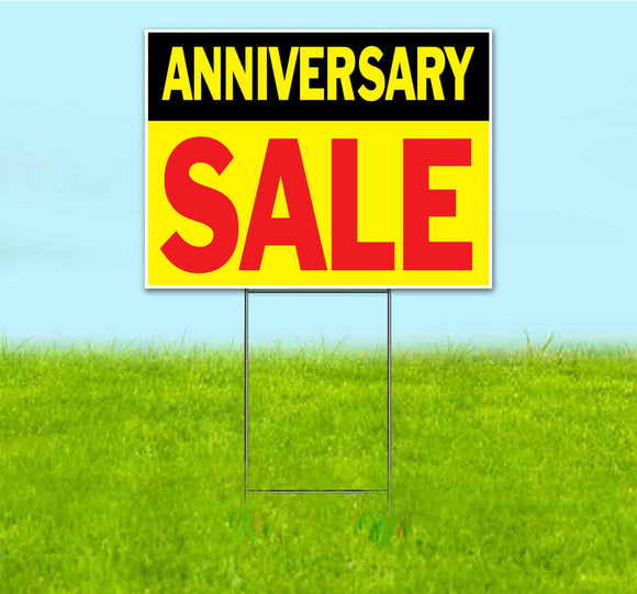 Anniversary Offer Yard Sign
