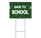 Back To School Yard Sign