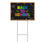 Back To School Yard Sign