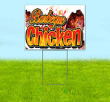 Barbeque Chicken Yard Sign