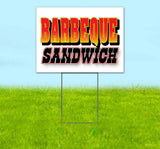 Barbeque Sandwich Yard Sign