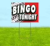 Bingo Tonight Yard Sign