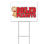 Boiled Peanuts Yard Sign
