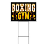 Boxing Gym Yard Sign