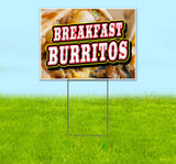 Breakfast Burritos Yard Sign