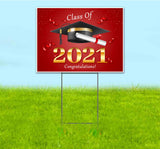 Class Of 2021 Congratulations Yard Sign