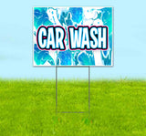Car Wash Yard Sign